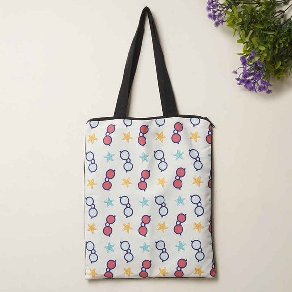 Multi Goggles Printed Tote Bag - Uncommongifts.in